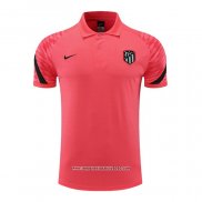 Maglia Polo Atletico Madrid 2022 2023 Rosa