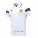 Maglia Polo Borussia Dortmund 2023 2024 Bianco