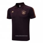 Maglia Polo Germania 2022 2023 Marrone