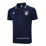 Maglia Polo Italia 2023 2024 Blu