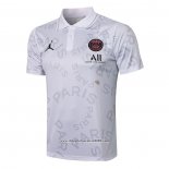 Maglia Polo Paris Saint-Germain 2021 2022 Bianco