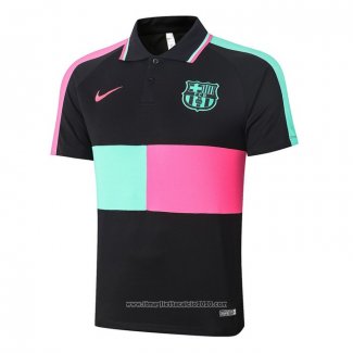 Maglia Polo FC Barcellona 2020 2021 Nero