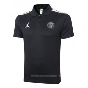 Maglia Polo Paris Saint-Germain 2020 2021 Nero