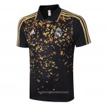 Maglia Polo Real Madrid 2020 2021 Nero e Or