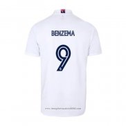 Maglia Real Madrid Giocatore Benzema Home 2020 2021