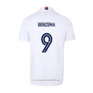 Maglia Real Madrid Giocatore Benzema Home 2020 2021