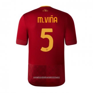 Maglia Roma Giocatore M.Vina Home 2022 2023