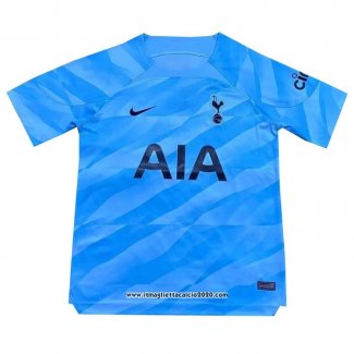 Thailandia Maglia Tottenham Hotspur Portiere 2023 2024 Blu