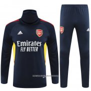 Tuta da Track Felpa Arsenal 2022 Blu Oscuro