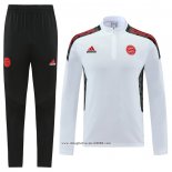 Tuta da Track Felpa Bayern Monaco 2021 2022 Bianco