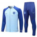 Tuta da Track Giacca Atletico Madrid 2022 2023 Blu