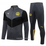 Tuta da Track Giacca Borussia Dortmund 2021 2022 Grigio