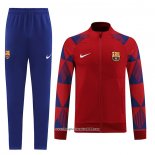 Tuta da Track Giacca FC Barcellona 2022 2023 Rosso