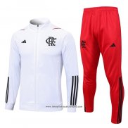 Tuta da Track Giacca Flamengo 2023 2024 Bianco