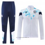 Tuta da Track Giacca Manchester City 2022 2023 Bianco