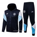 Tuta da Track con Capucha Manchester City 2021 2022 Blu