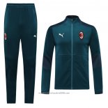 Tuta da Track Giacca Milan 2020 2021 Blu