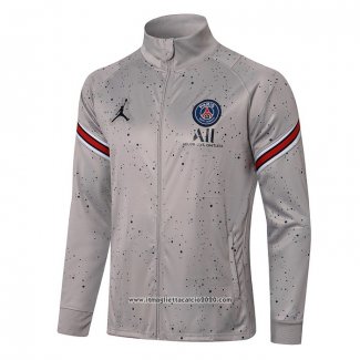 Giacca Paris Saint-Germain Jordan 2021 2022 Grigio