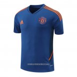 Maglia Allenamento Manchester United 202022 2023 Blu