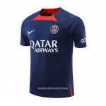 Maglia Allenamento Paris Saint-Germain 2022 2023 Blu Oscuro