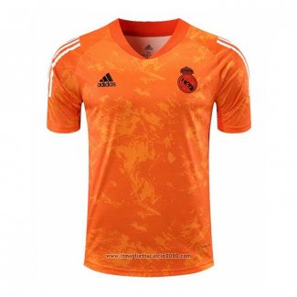 Maglia Allenamento Real Madrid 2020 2021 Arancione