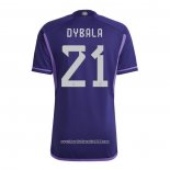 Maglia Argentina Giocatore Dybala Away 2022