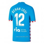 Maglia Atletico Madrid Giocatore Renan Lodi Terza 2021 2022