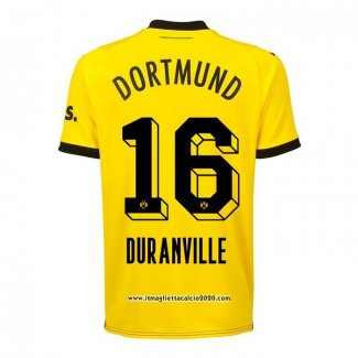 Maglia Borussia Dortmund Giocatore Duranville Home 2023 2024