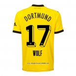 Maglia Borussia Dortmund Giocatore Wolf Home 2023 2024