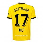 Maglia Borussia Dortmund Giocatore Wolf Home 2023 2024