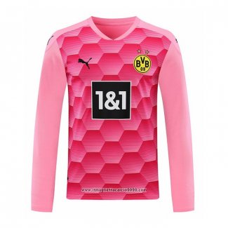 Maglia Borussia Dortmund Portiere Manica Lunga 2020 2021 Rosa