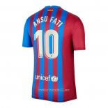 Maglia FC Barcellona Giocatore Ansu Fati Home 2021 2022