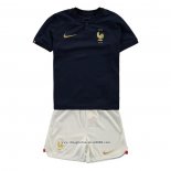 Maglia Francia Home Bambino 2022