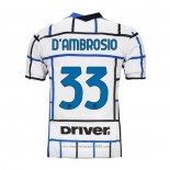 Maglia Inter Giocatore D'ambrosio Away 2020 2021