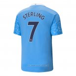 Maglia Manchester City Giocatore Sterling Home 2020 2021