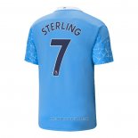 Maglia Manchester City Giocatore Sterling Home 2020 2021