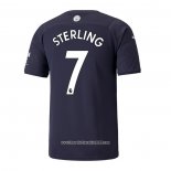 Maglia Manchester City Giocatore Sterling Terza 2021 2022
