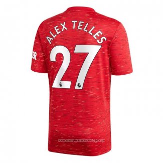 Maglia Manchester United Giocatore Alex Telles Home 2020 2021