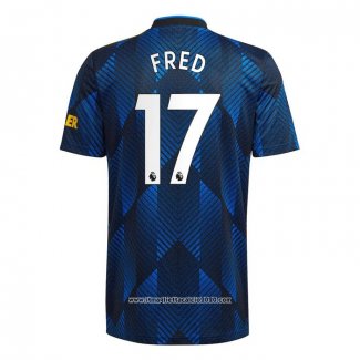 Maglia Manchester United Giocatore Fred Terza 2021 2022