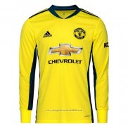 Maglia Manchester United Portiere Away Manica Lunga 2020 2021