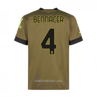 Maglia Milan Giocatore Bennacer Terza 2022 2023