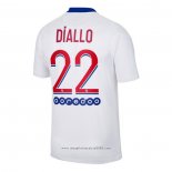 Maglia Paris Saint-Germain Giocatore Diallo Away 2020 2021