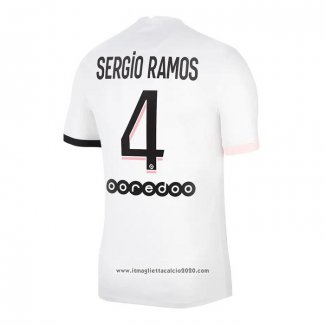 Maglia Paris Saint-Germain Giocatore Sergio Ramos Away 2021 2022