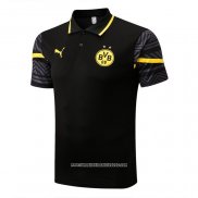 Maglia Polo Borussia Dortmund 2022 2023 Nero e Giallo