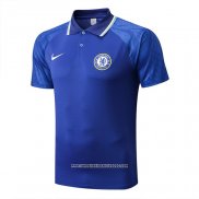 Maglia Polo Chelsea 2022 2023 Blu