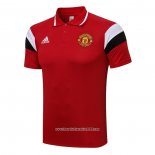 Maglia Polo Manchester United 2021 2022 Rosso