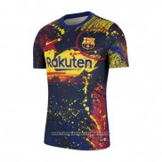 Maglia Prematch FC Barcellona 2020 Blu