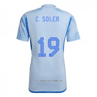 Maglia Spagna Giocatore C.soler Away 2022