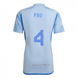 Maglia Spagna Giocatore Pau Away 2022