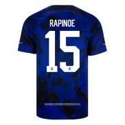 Maglia Stati Uniti Giocatore Rapinoe Away 2022